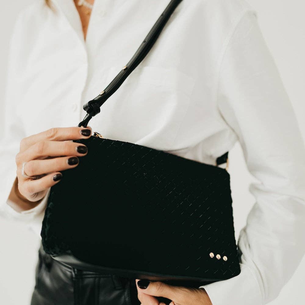 Suede Harper  Bag