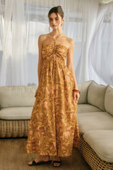 Golden Coast Maxi Dress