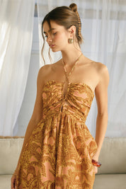Golden Coast Maxi Dress