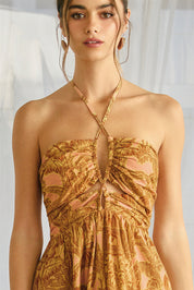 Golden Coast Maxi Dress