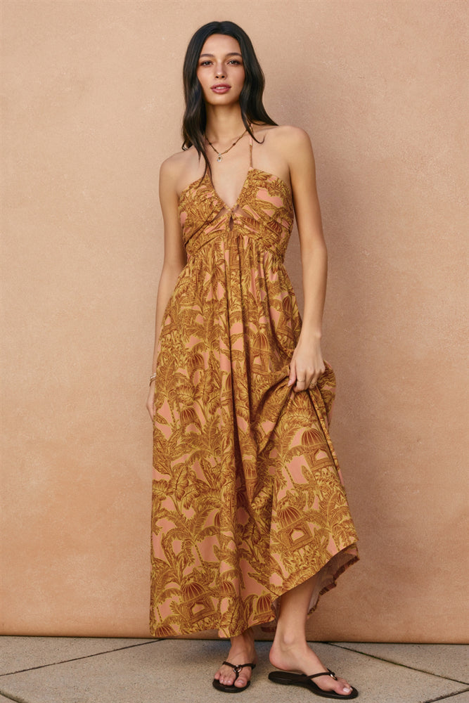 Golden Coast Maxi Dress
