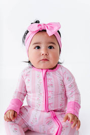 Coming Up Roses Zip Pajamas