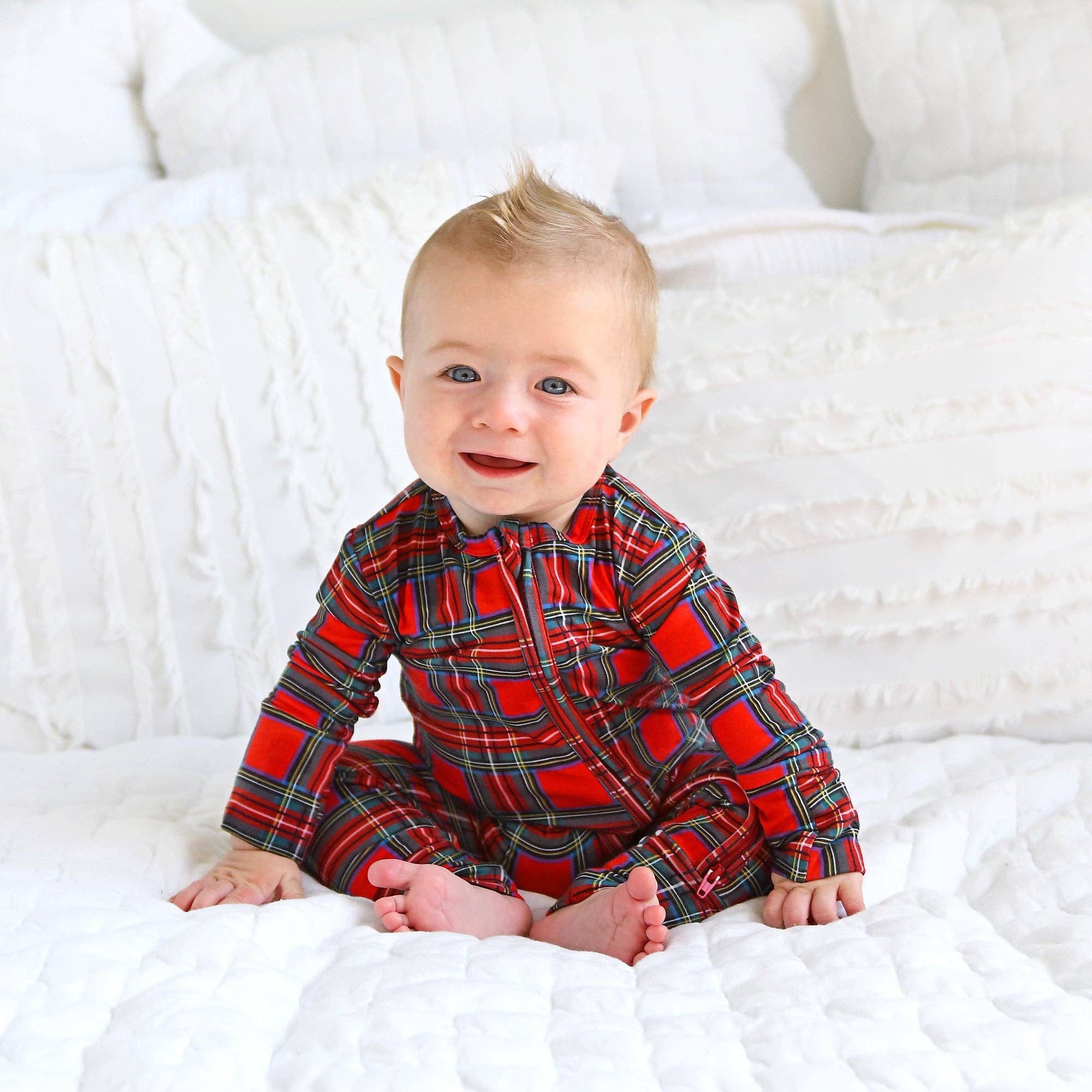 Holland Plaid Zip