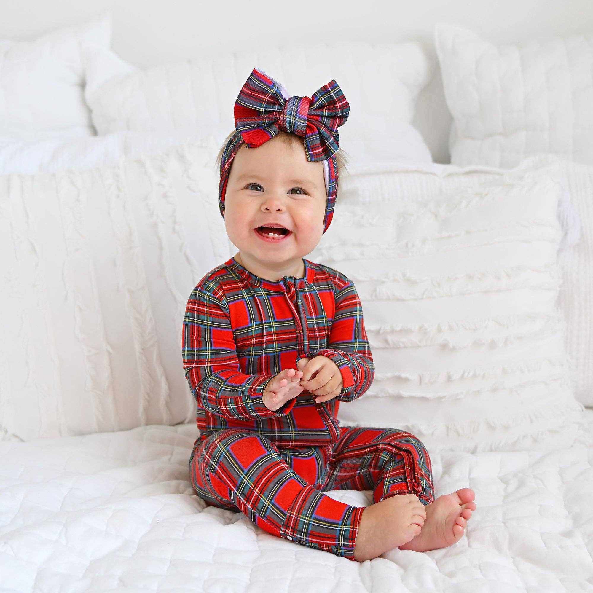 Holland Plaid Zip