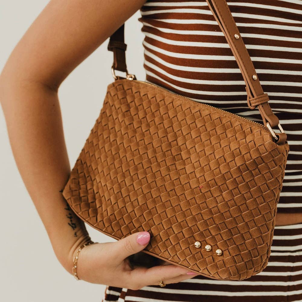Suede Harper  Bag