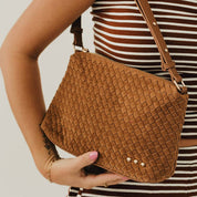 Suede Harper  Bag