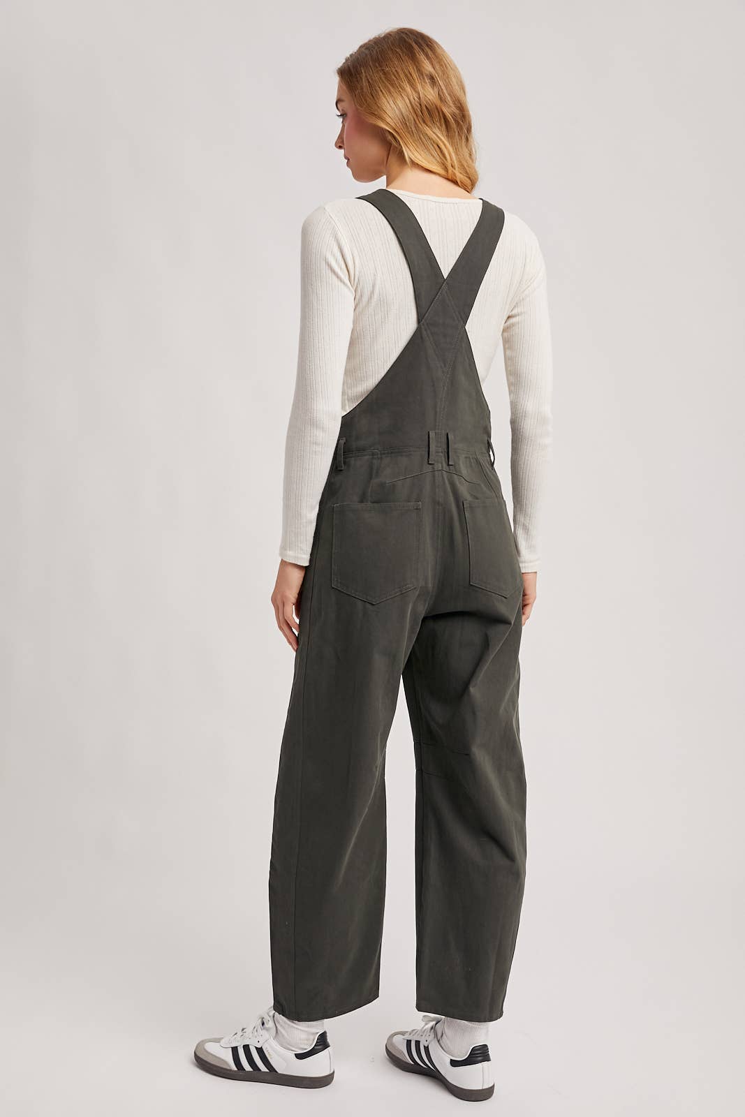 BARREL OVERALLS JUMPSUIT