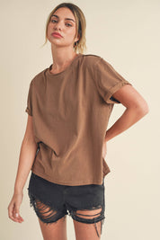 8314DN Mali Baby Tee Short Sleeve Top