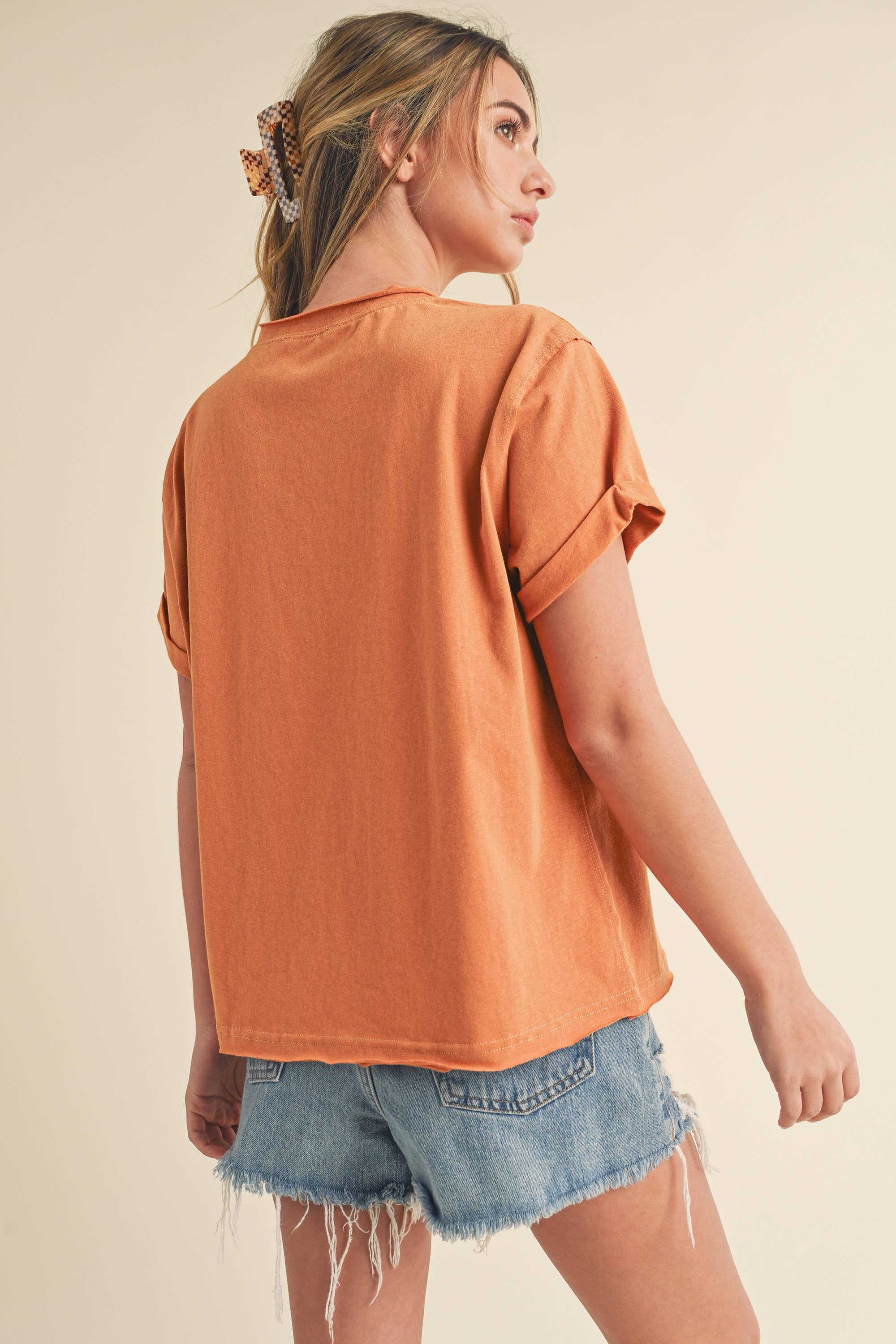 8314DN Mali Baby Tee Short Sleeve Top