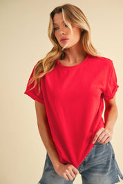 8314DN Mali Baby Tee Short Sleeve Top