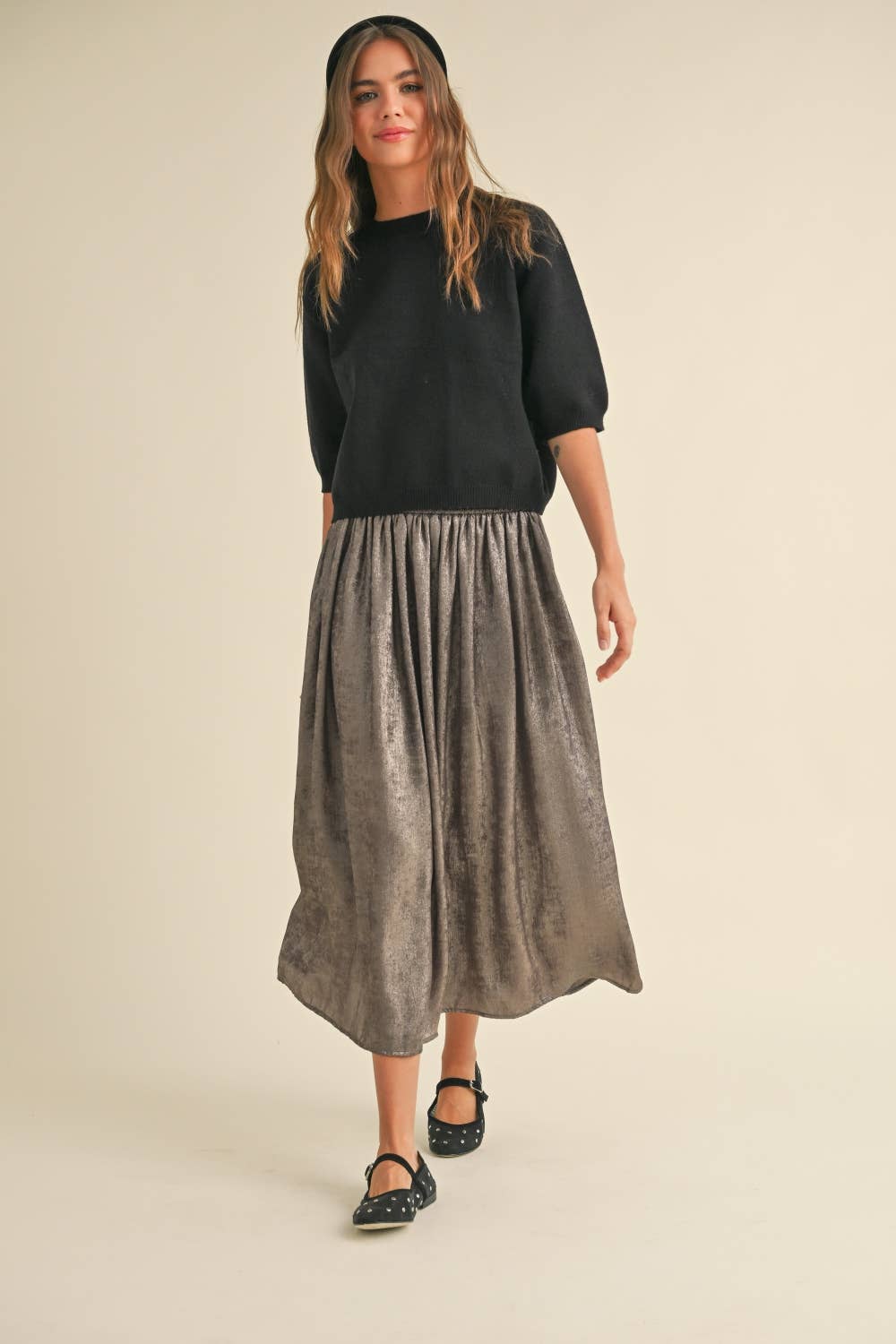Stella Short Sleeve Sweater Top