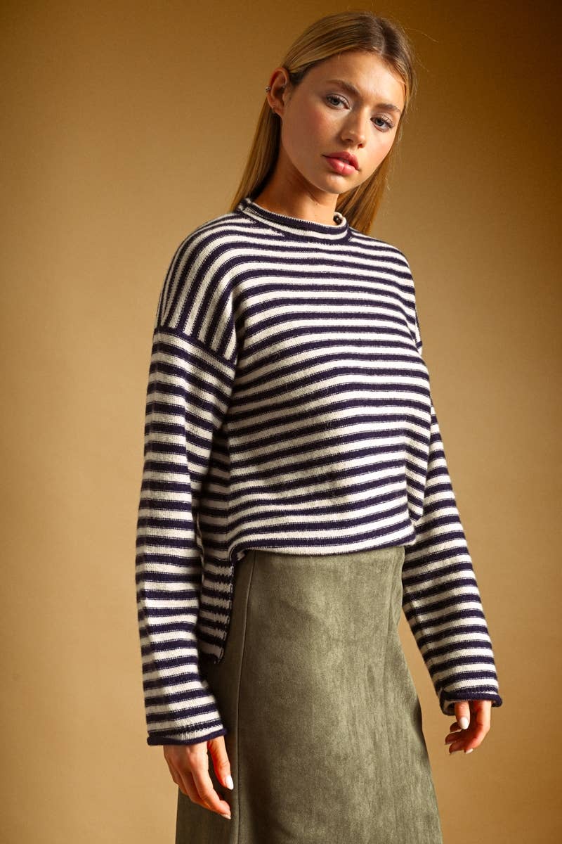 Positano Striped Sweater