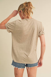 Zoie V-Neck Tee