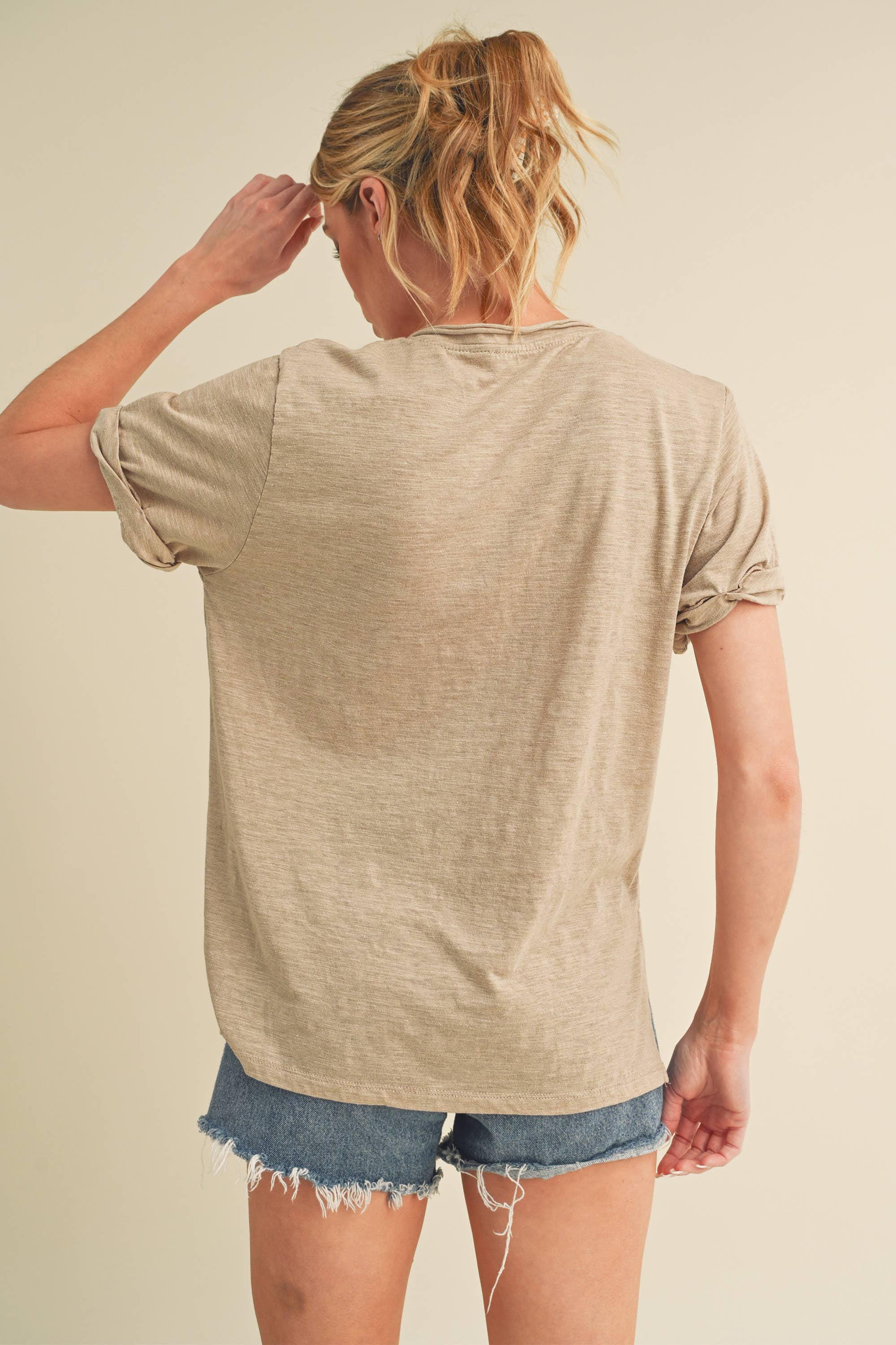 Zoie V-Neck Tee