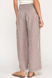 Gingham Pants