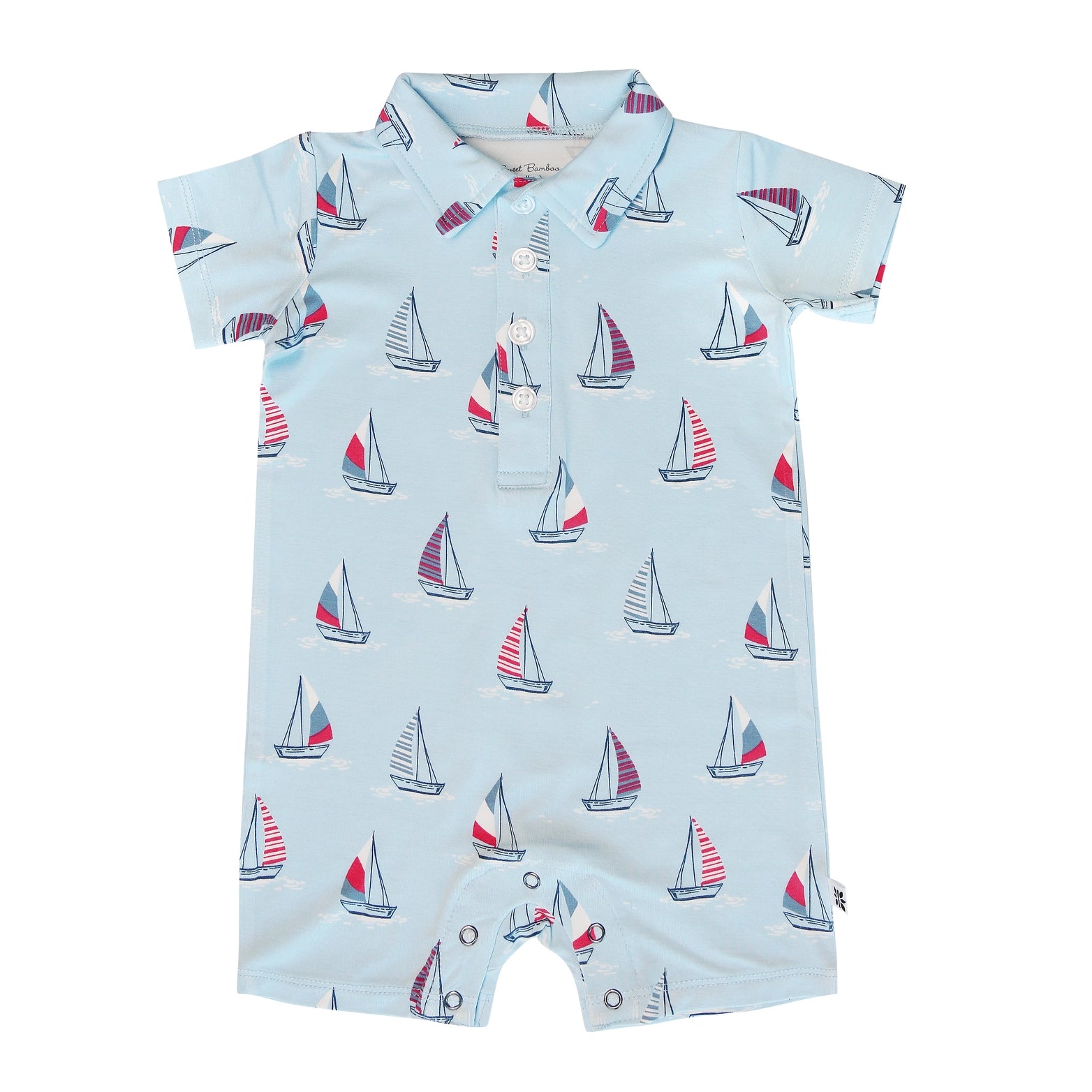 The Harbor Polo Romper