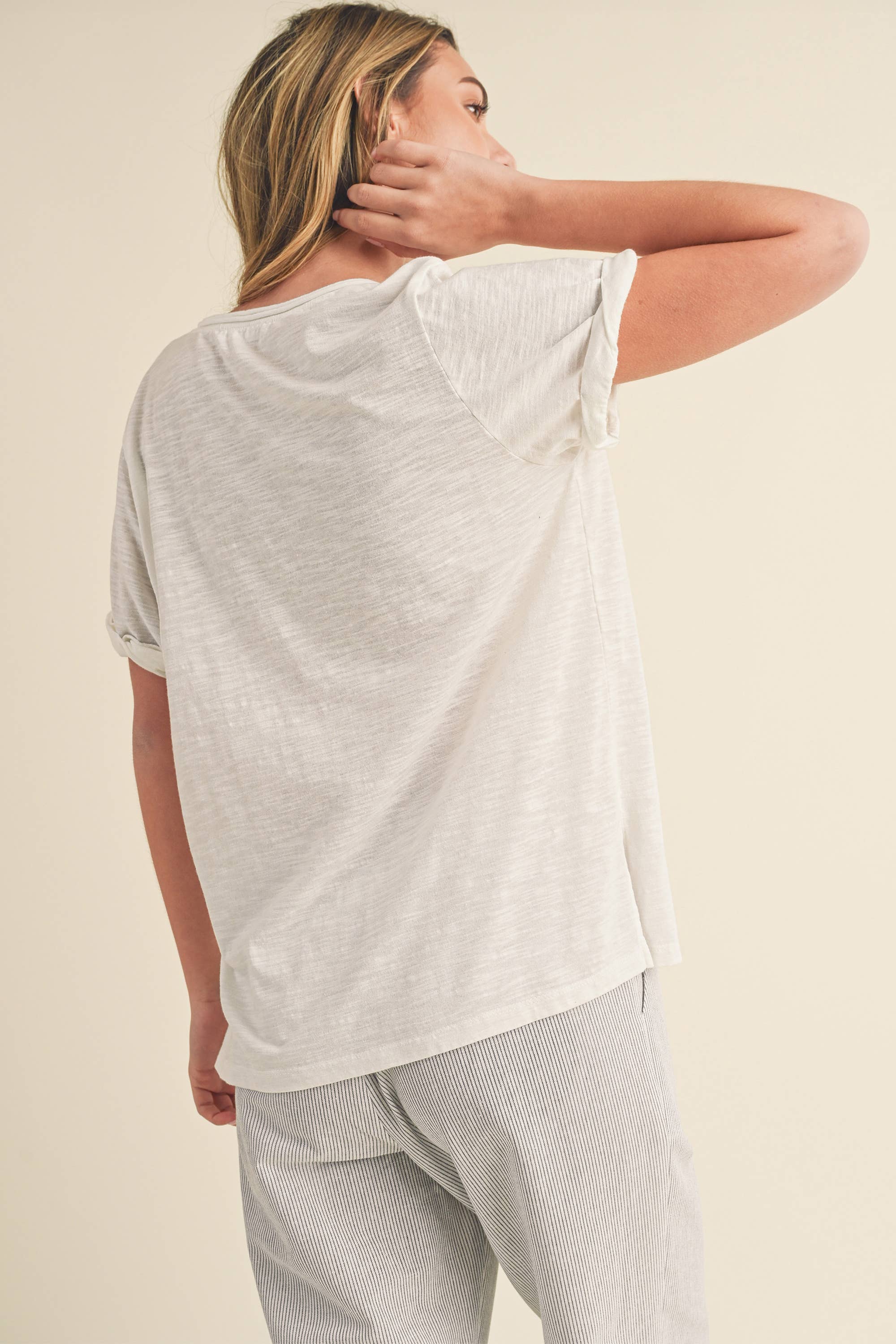 Zoie V-Neck Tee