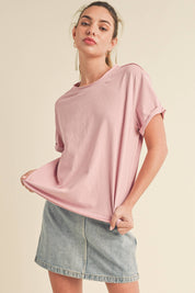 8314DN Mali Baby Tee Short Sleeve Top