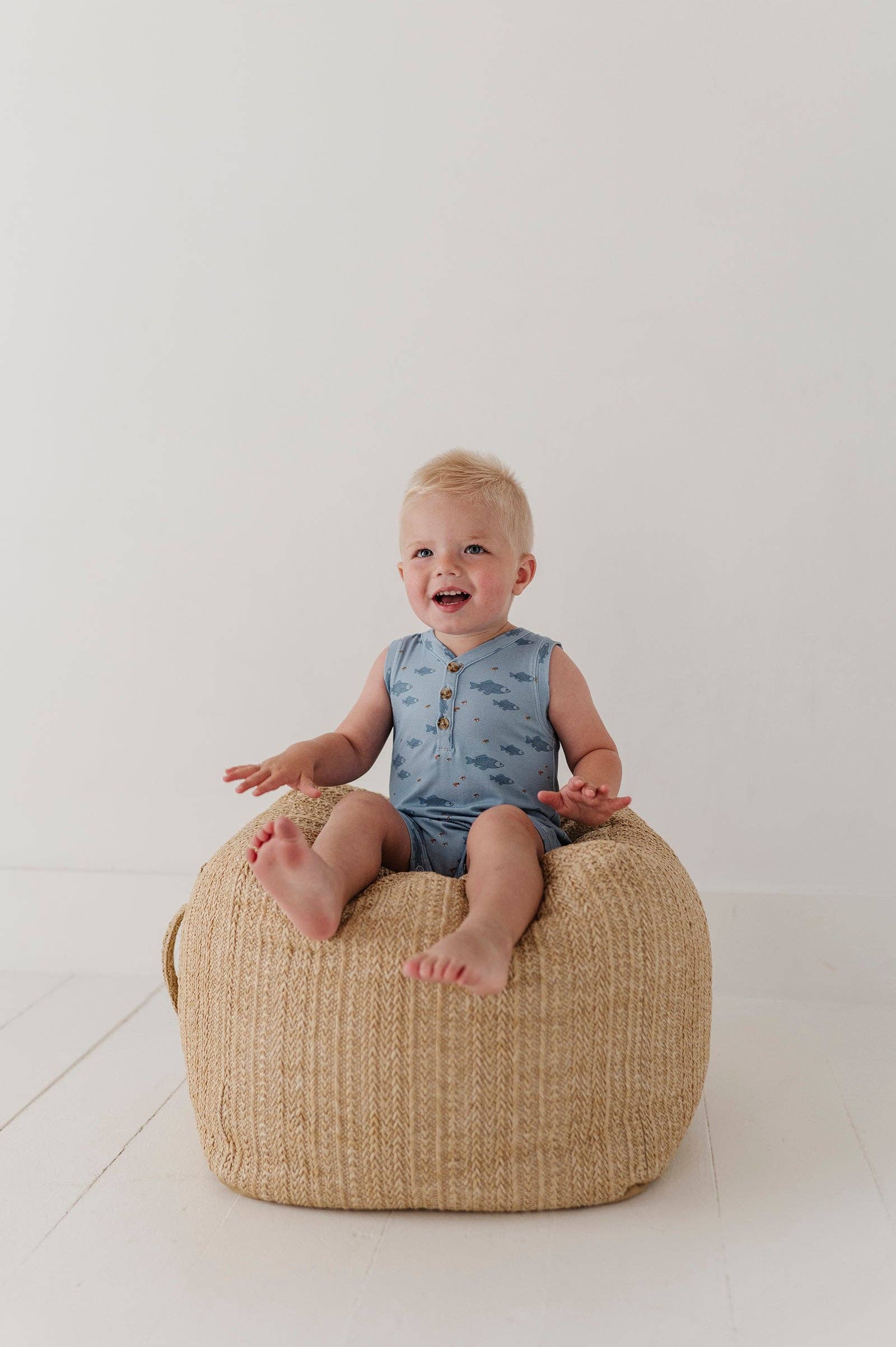 Babysprouts Boy's Sleeveless Romper