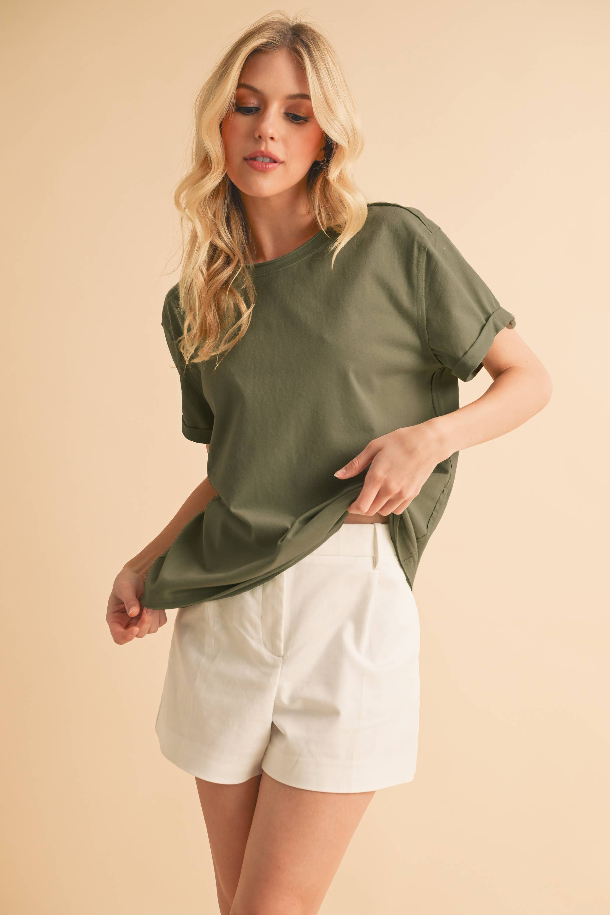 8314DN Mali Baby Tee Short Sleeve Top