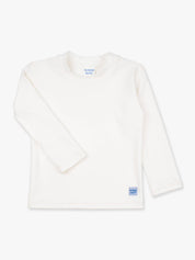 White Long Sleeve Rash Guard