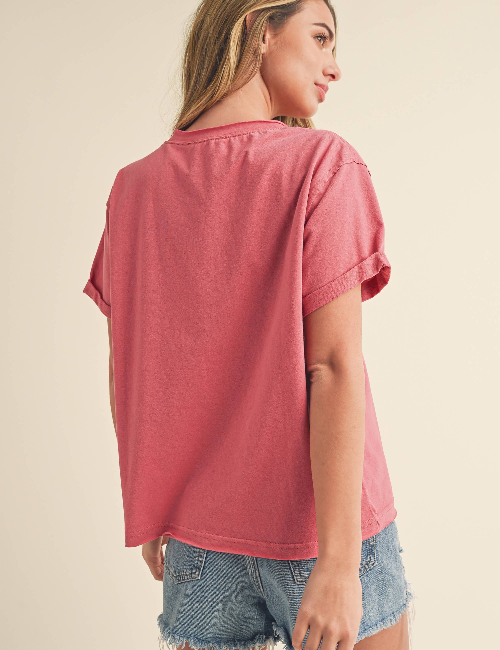 8314DN Mali Baby Tee Short Sleeve Top