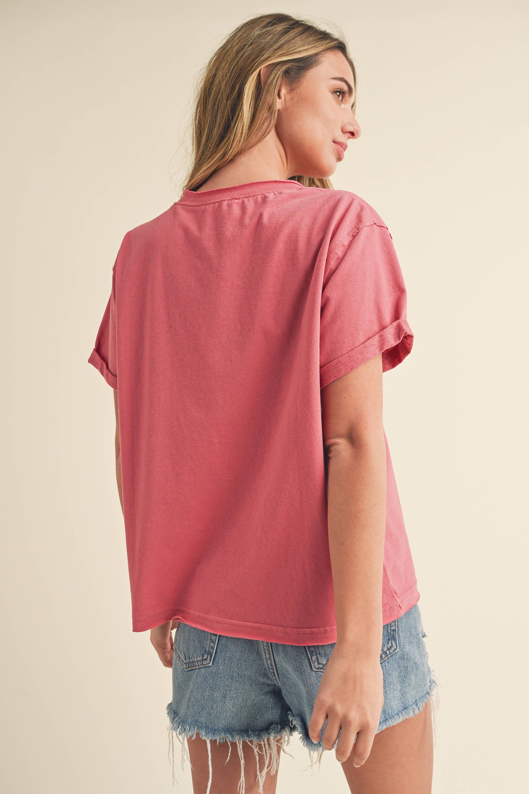 8314DN Mali Baby Tee Short Sleeve Top