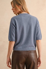 Stella Short Sleeve Sweater Top