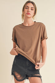 8314DN Mali Baby Tee Short Sleeve Top