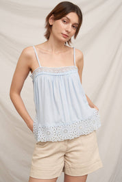 Amelia Lace Trim Cami