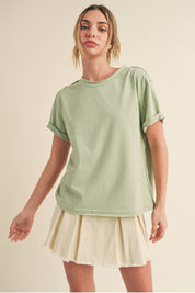 8314DN Mali Baby Tee Short Sleeve Top