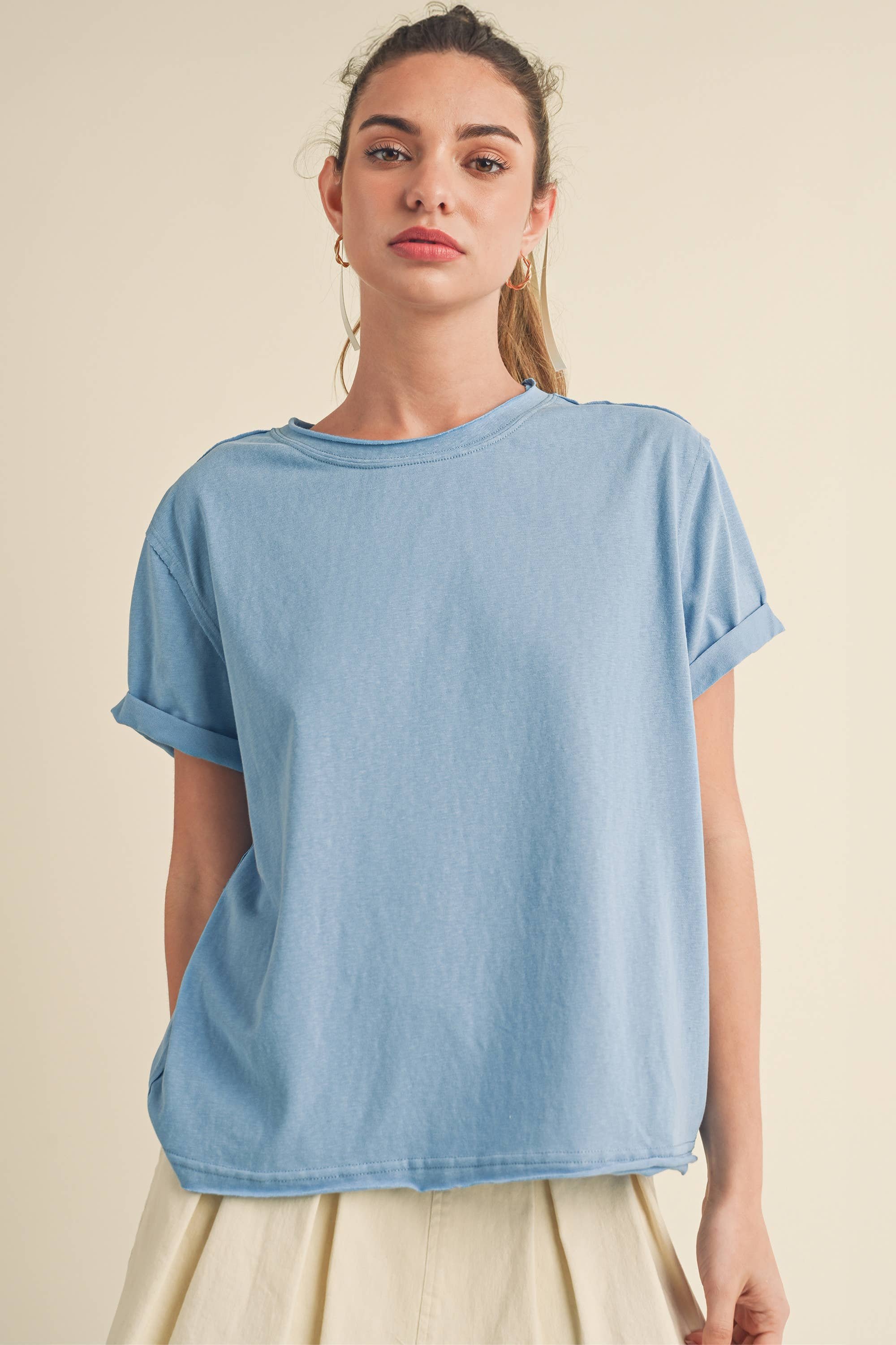 8314DN Mali Baby Tee Short Sleeve Top