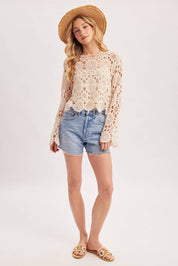 Solstice Crochet Top