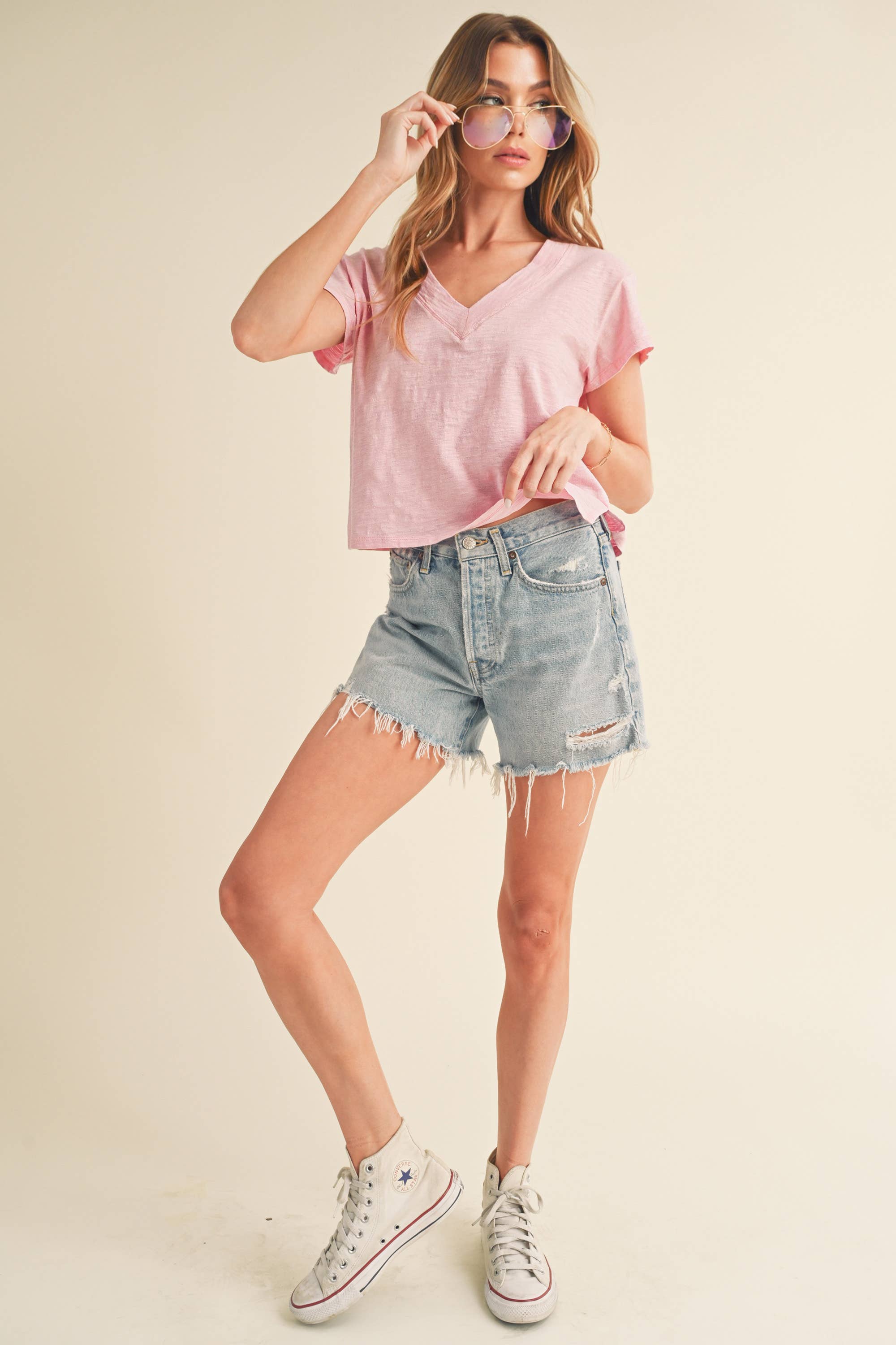 Tilly V-Neck Top