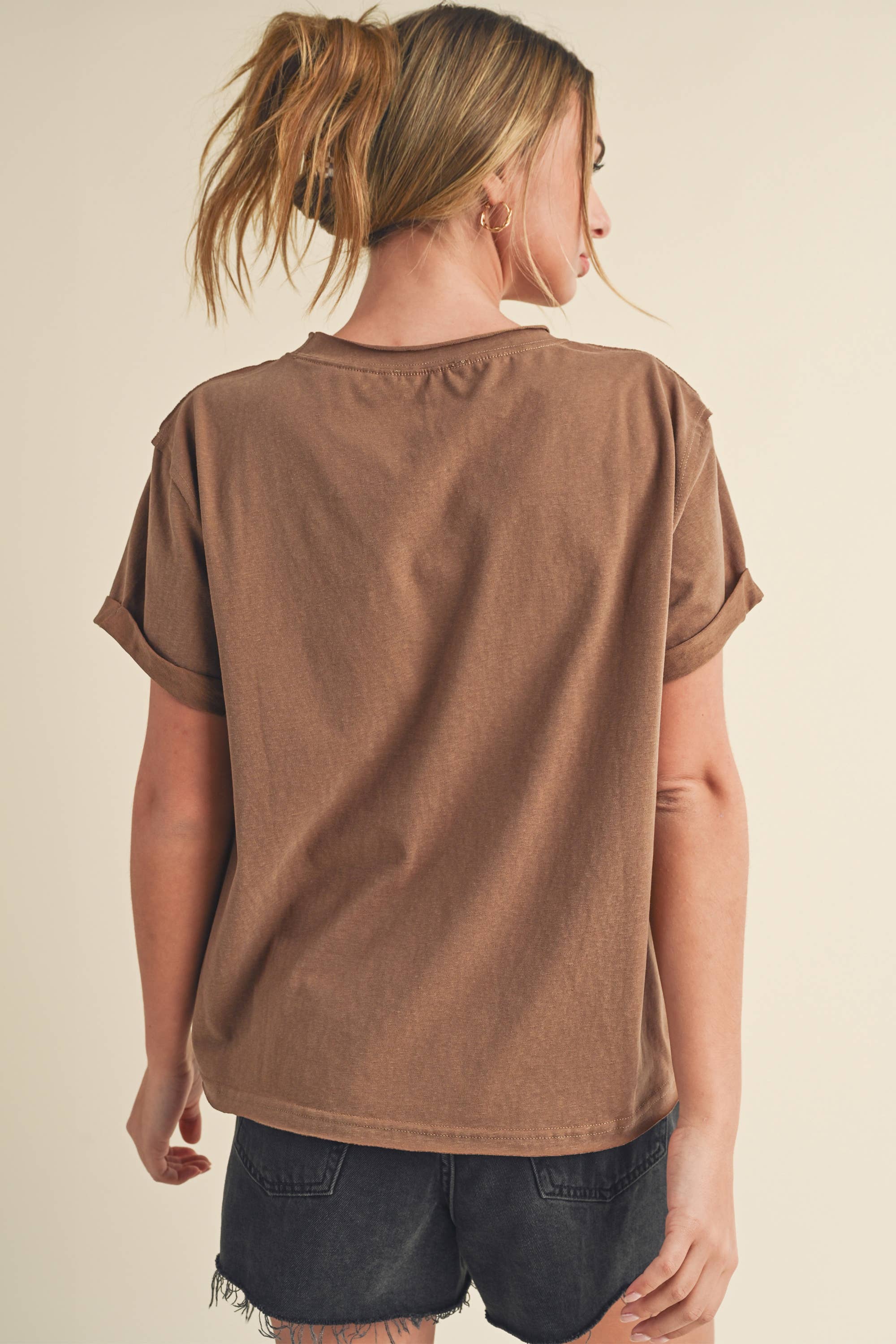 8314DN Mali Baby Tee Short Sleeve Top