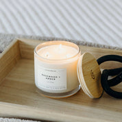 Rosewood + Amber 3-Wick Soy Candle