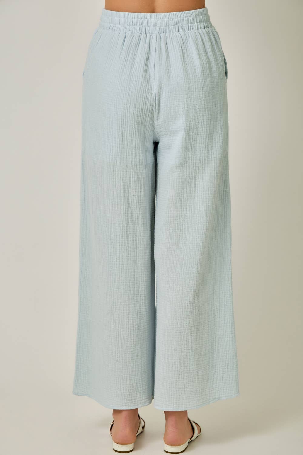 Ravello Embroidered Gauze Pants