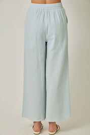 Ravello Embroidered Gauze Pants
