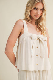 Noa Bow Detail Tank