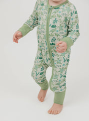Save the Sea Turtles Bamboo Convertible Baby Pajamas
