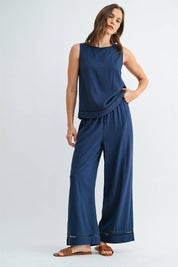 Tessa Trim Detail Drawstring Pants