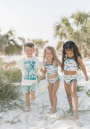 Save the Sea Turtles Boys Swim Trunks