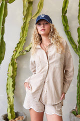 Georgia Striped Cotton Shirt
