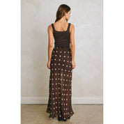 Rosalie Polka Dot Maxi Skirt
