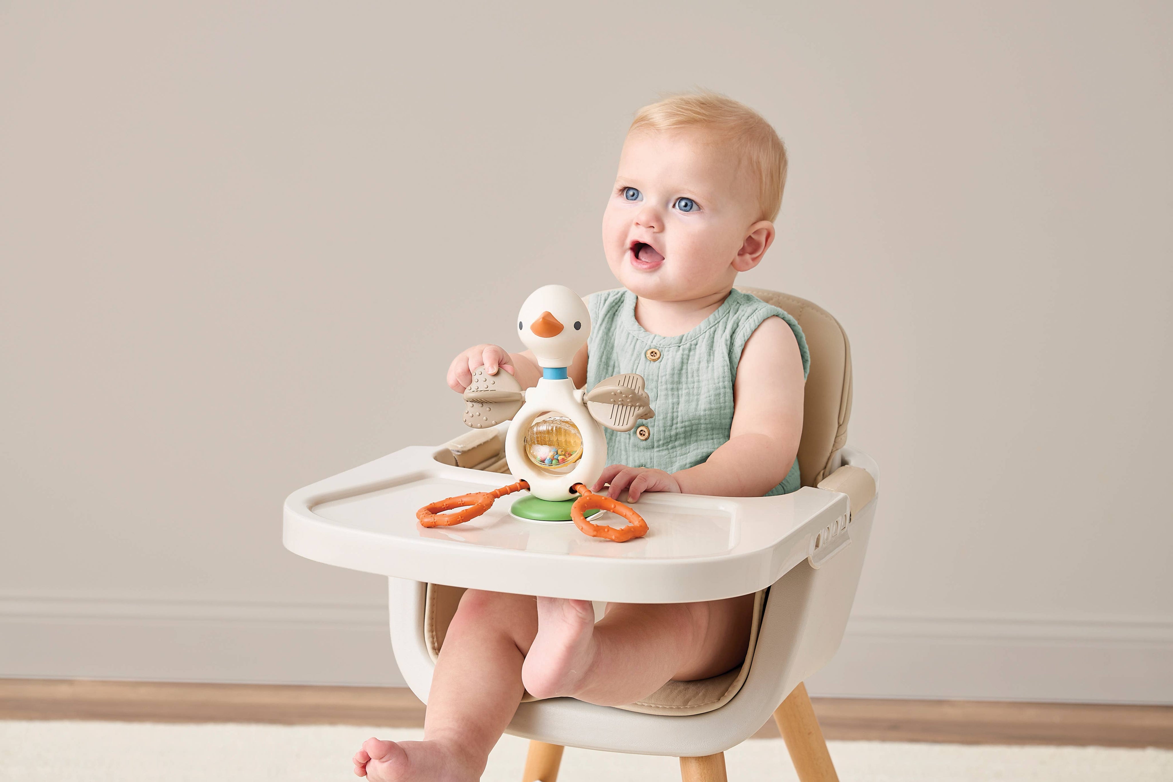 Itzy Twist & Bop™ - High Chair Sensory Toy Goose