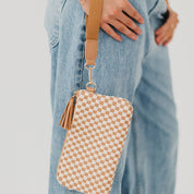 Emma Woven Clutch Wristlet