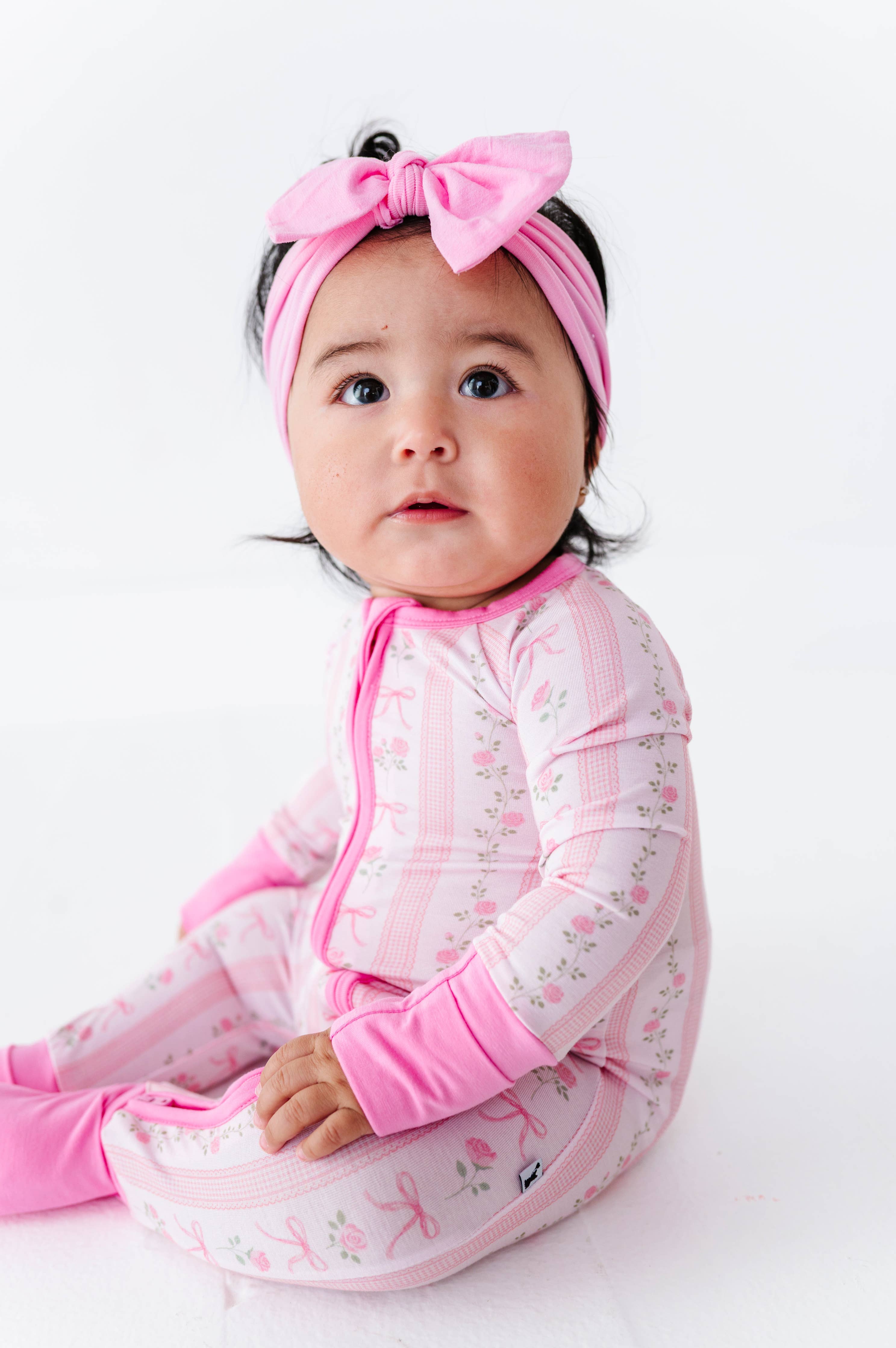 Coming Up Roses Zip Pajamas