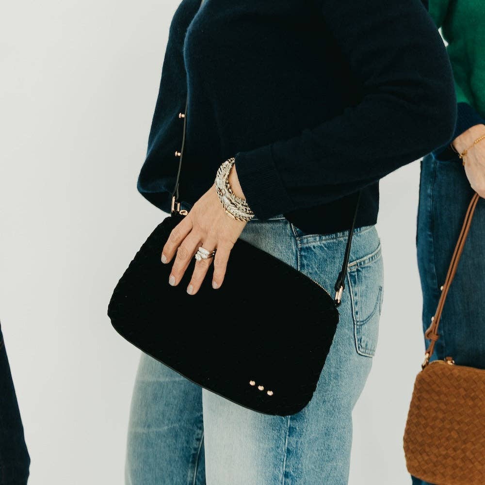 Suede Harper  Bag