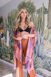 Bestseller Floral Motif Combo Kimono Cardigan 🌸