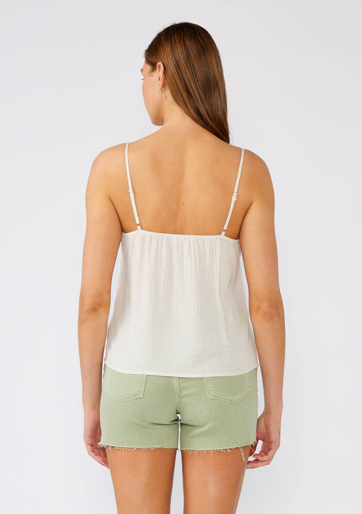 Pia Battenburg Lace Trim Tank